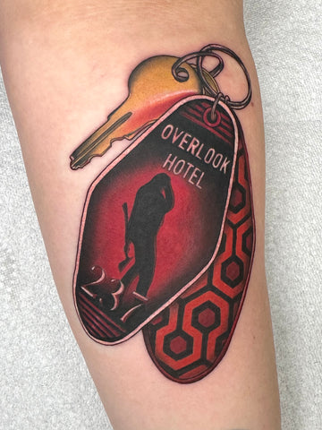 28 January 1977: Overlook Hotel from The Shining. By tonytrustworthy |  Movie tattoos, Hand tattoos for women, Stephen king tattoos