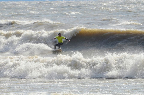 The Wyldewood Gales Surf contest on Lake Erie