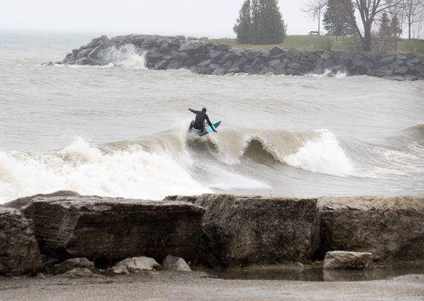 Mike Sandusky Bluffer's Park Toronto Lake Surfing Ontario