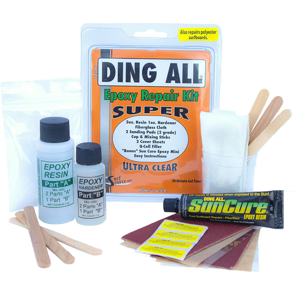 Ding Repair Ding All SUPER Epoxy Repair Kit Surf Ontario