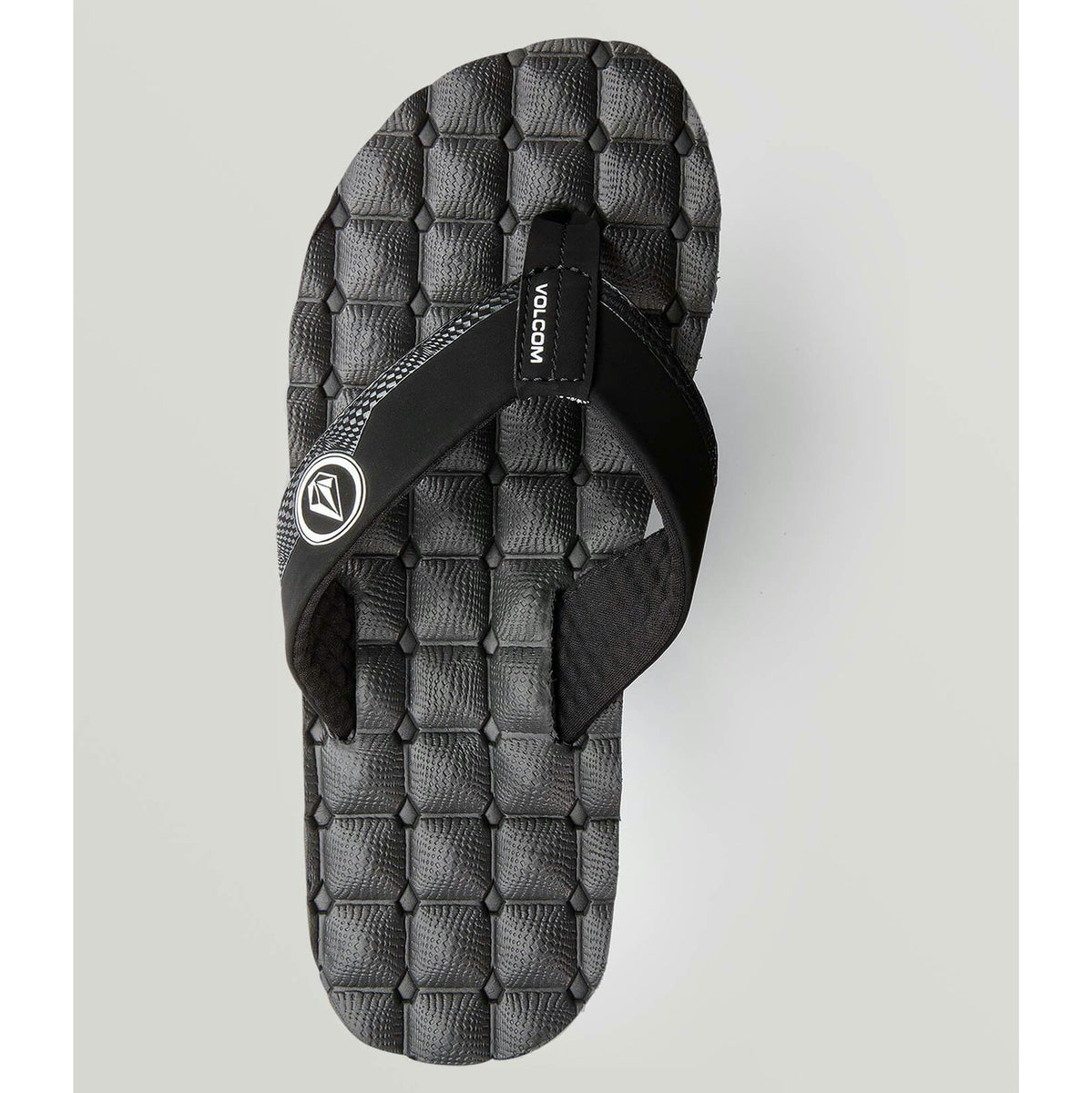 volcom black sandals