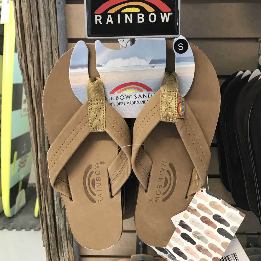rainbow flip flops waterproof