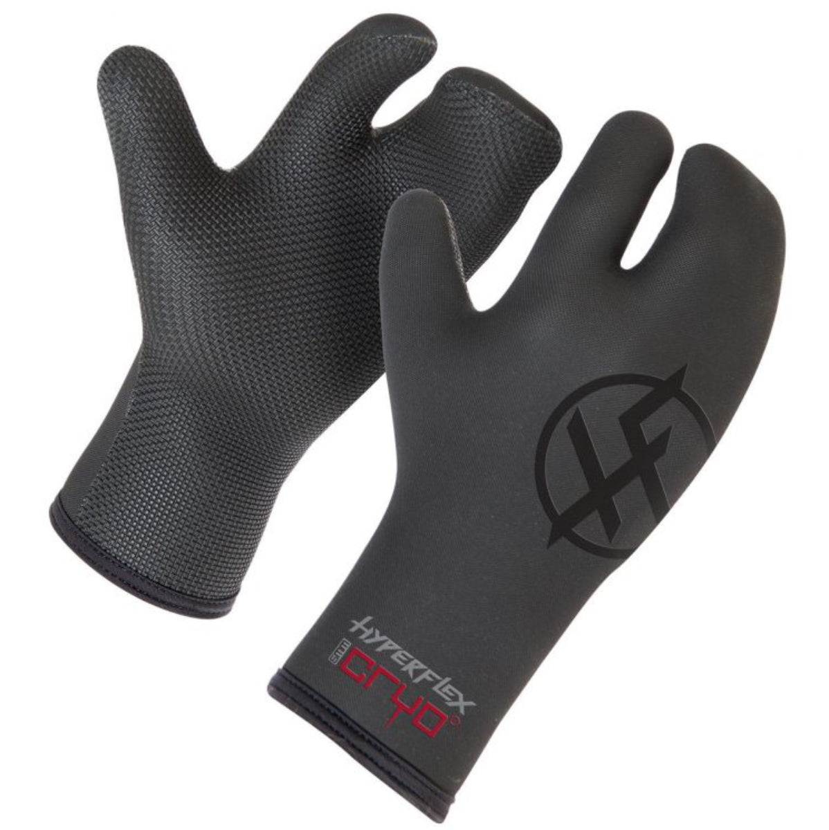 Gloves 5mm Hyperflex Thaw Claw CRYO 3-Finger Mitt - Surf Ontario