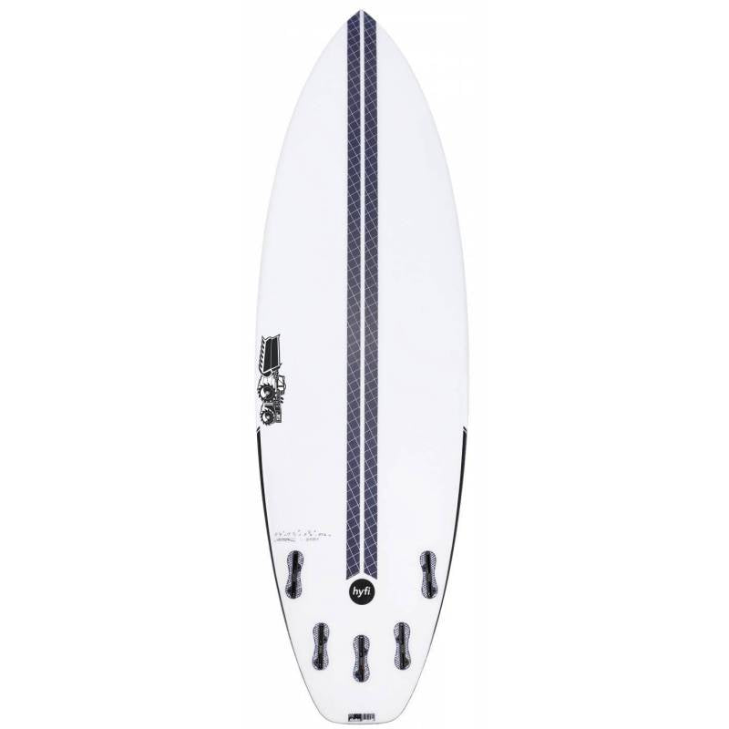 JS Industries - Black Box 3 - 6'0 Hyfi Easy Rider Squash Tail PU - 5  Futures Fins *