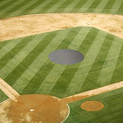baseball pitchers mound tarp