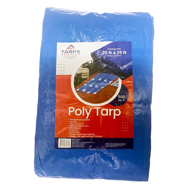 Get Prepared with a 20'x 25' FEMA-Style Disaster Tarp Kit