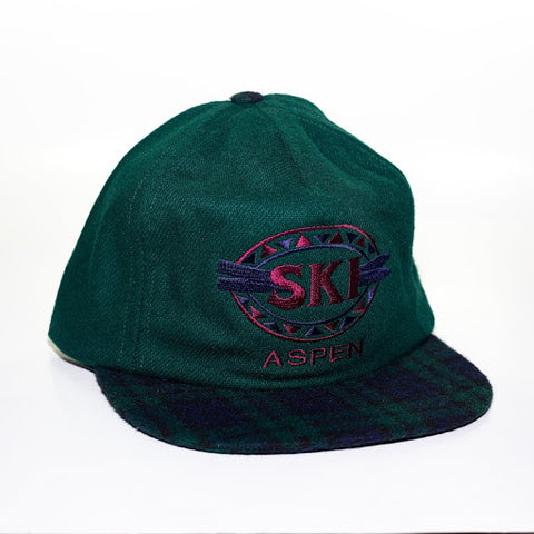vintage ski aspen hat