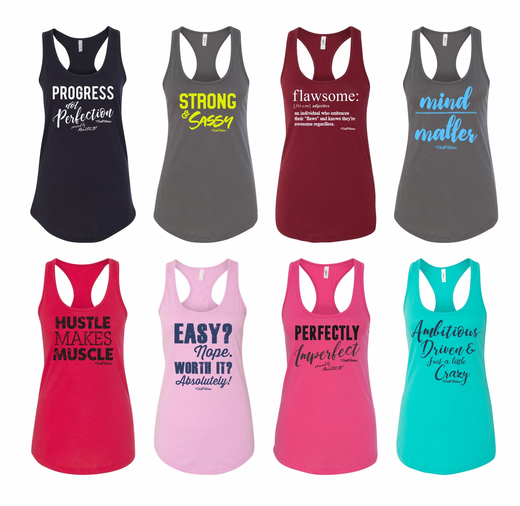 #ClubFitWear | workout clothing with personality