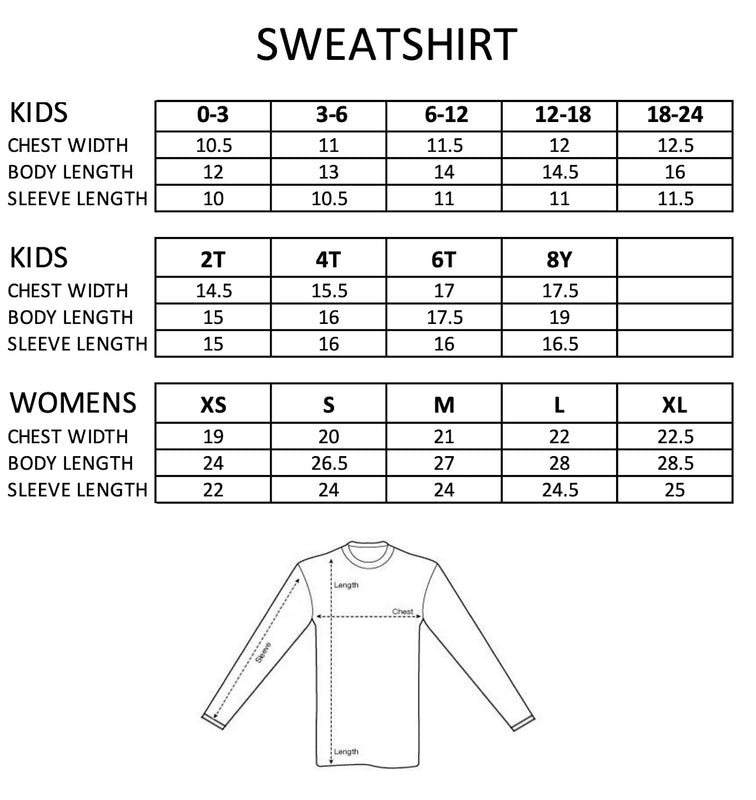 Womans Tee Size Guide – Ford And Wyatt