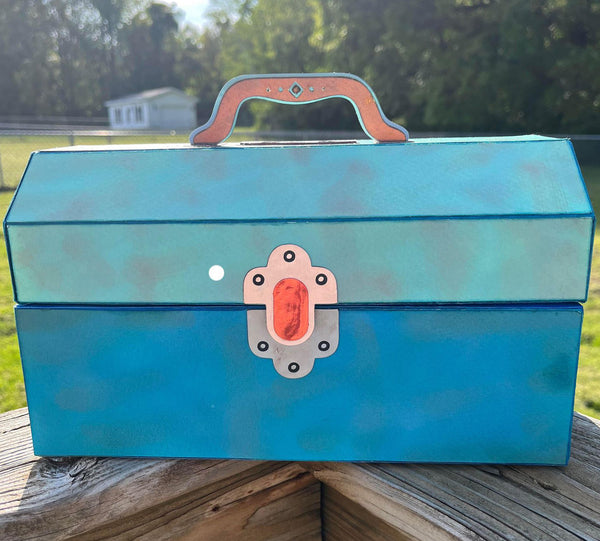 tackle box made of paper