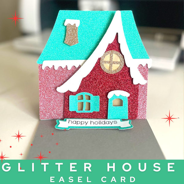 putz glitter house