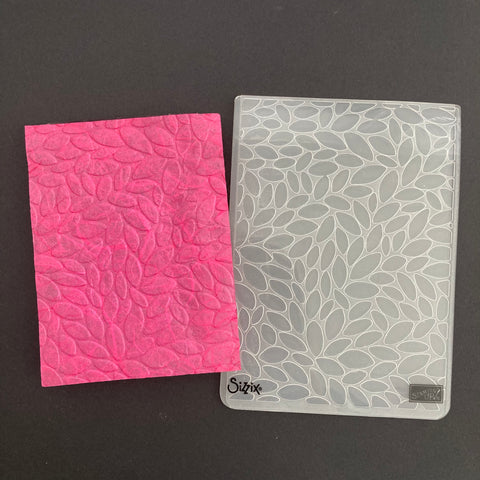 how to emboss mulberry paper