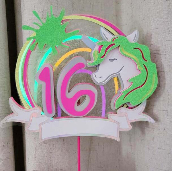 light up cake topper 