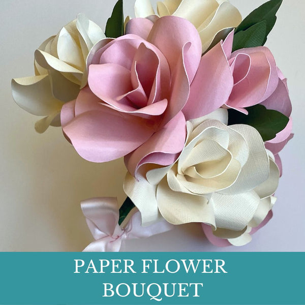 paper wedding flower bouquet