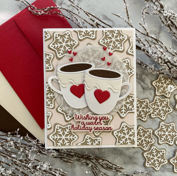cup of cocoa christmas card