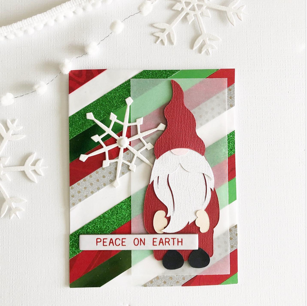 christmas gnome card