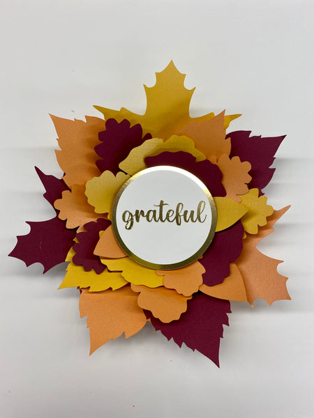 Grateful Thanksgiving Centerpiece Craft