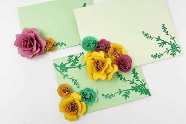 how to make handmade paper flowers 