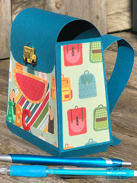 svg cuts paper backpack