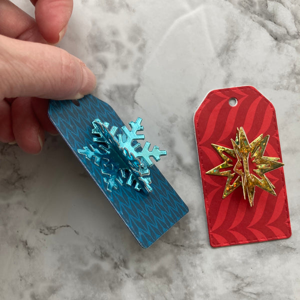 handmade holiday present tags
