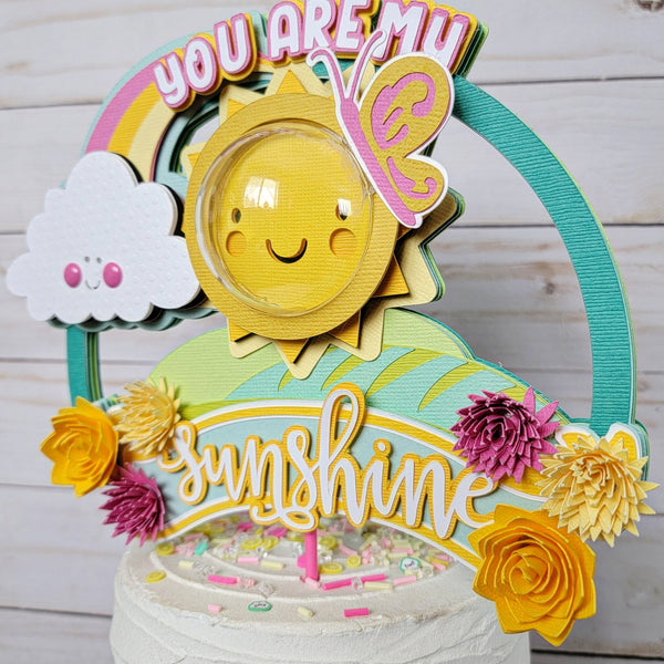 you are my sunshine cake topper 