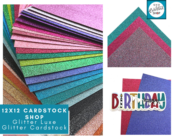 Glitter Cardstock 12x12