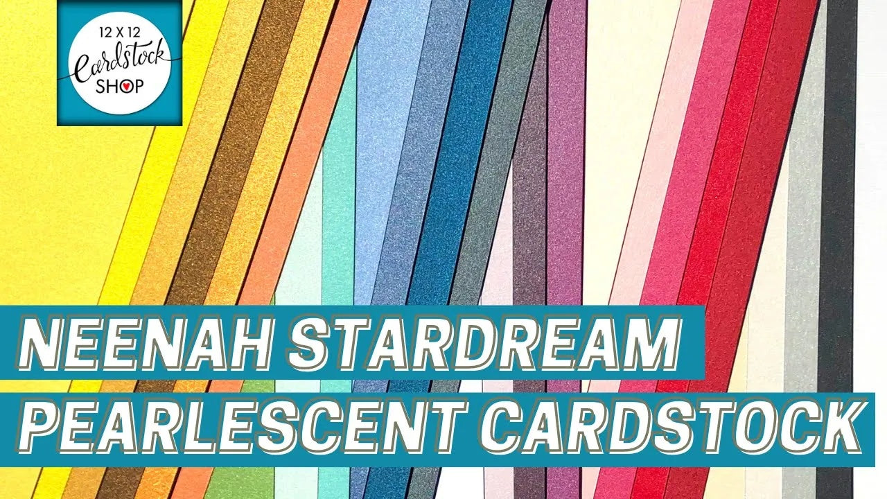 Neenah Stardream Pearlescent Cardstock Collection – The 12x12 Cardstock Shop