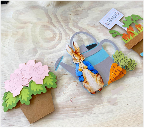 Peter rabbit easter party banner