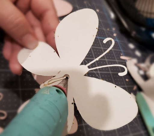 layered paper butterfly 