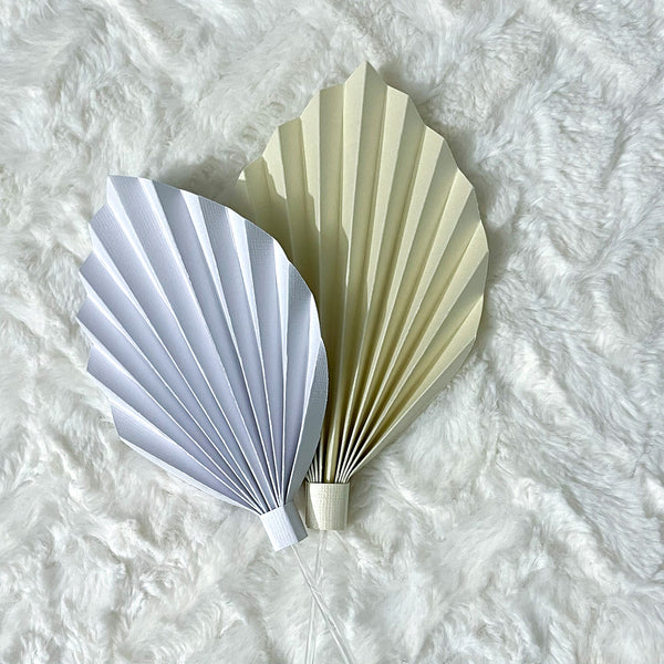 how to make paper palm leaves