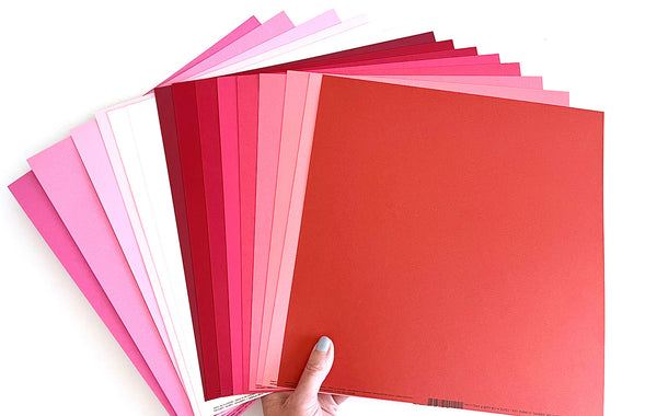 Electric Red Cardstock - Cover Weight Paper - Construction – French Paper