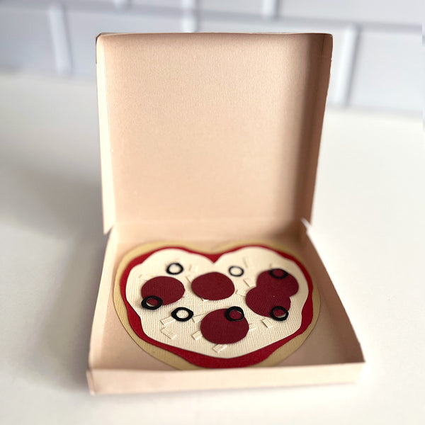 paper pizza box valentine