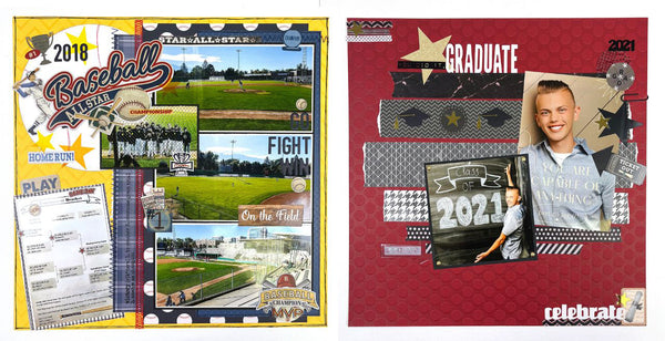 examples of scrapbook layouts