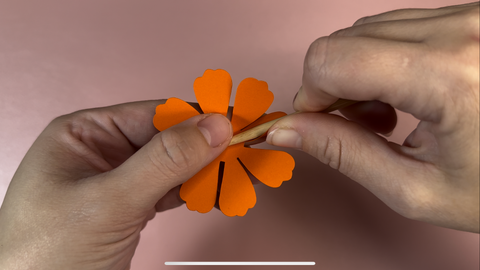 how to make a paper flower step by step