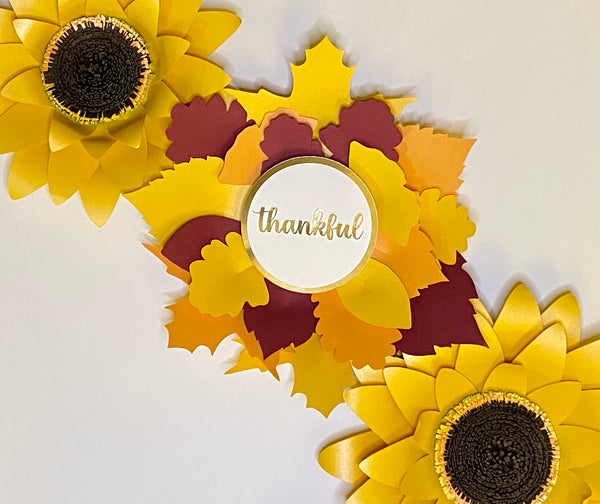 Autumn Leaf Thanksgiving Centerpiece Craft