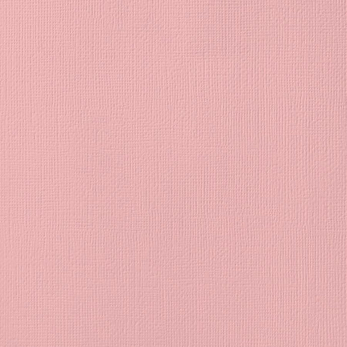 BLUSH – 12x12 Flamingo Pink Cardstock AC 80lb Textured Scrapbook Paper