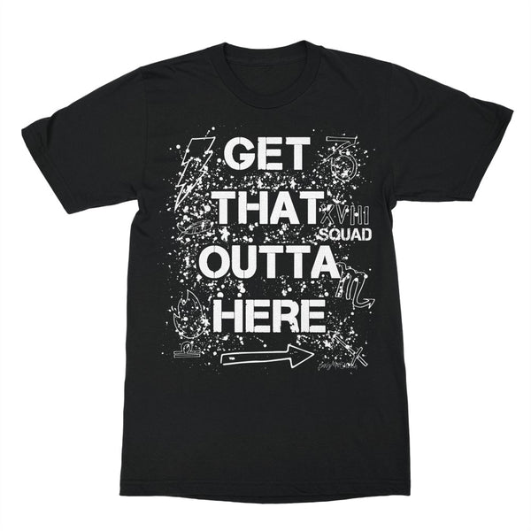 dangmattsmith - Get That Outta Here Shirt (White Ink) - Crowdmade