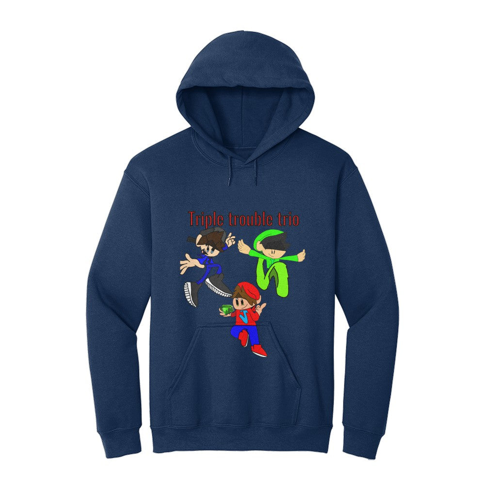 Jk playsYT - Jk's hero trio hoodie – Crowdmade