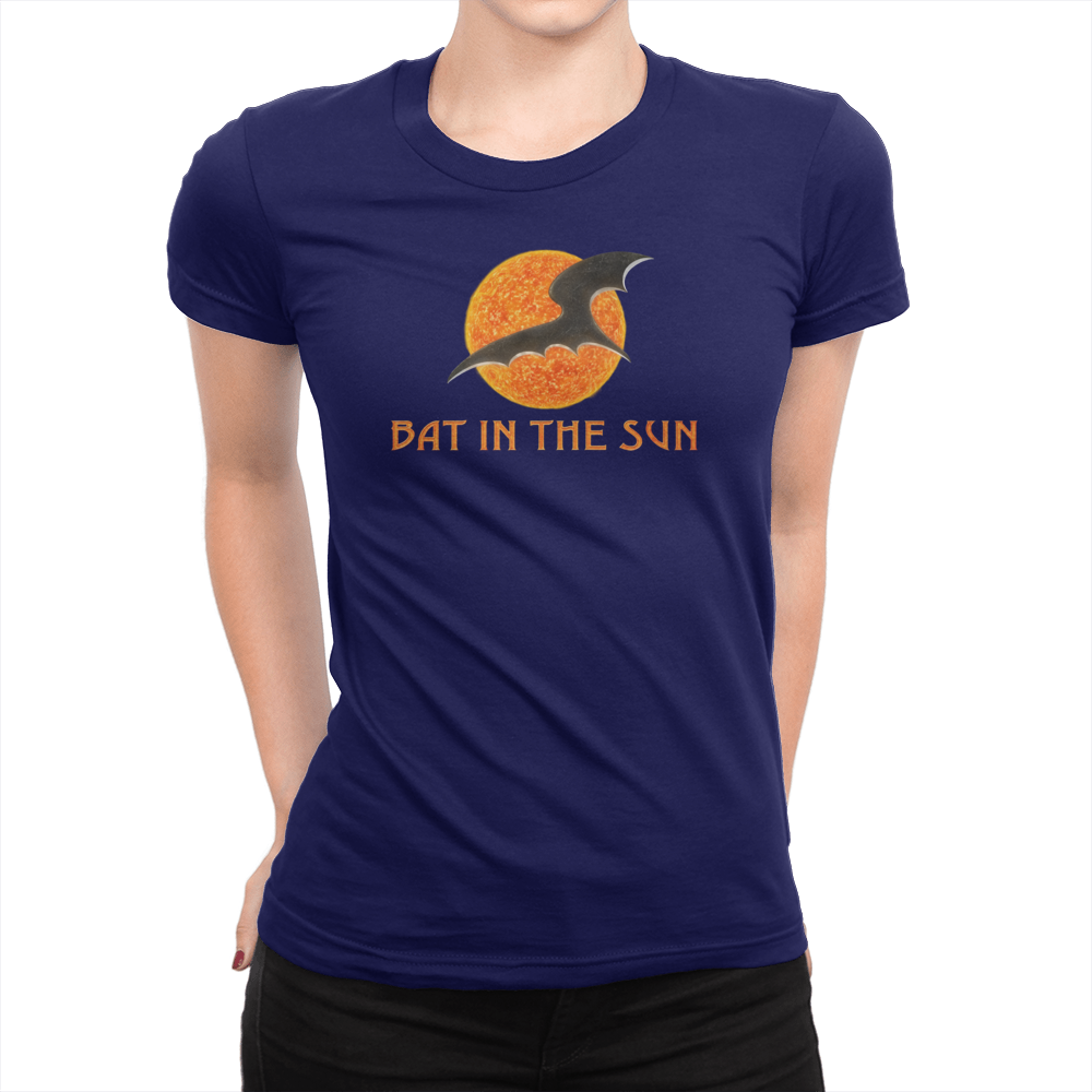 Batinthesun Bat In The Sun Logo Ladies T Shirt Crowdmade