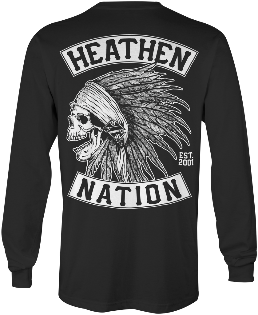 Chief Long Sleeve T-shirt – Heathen