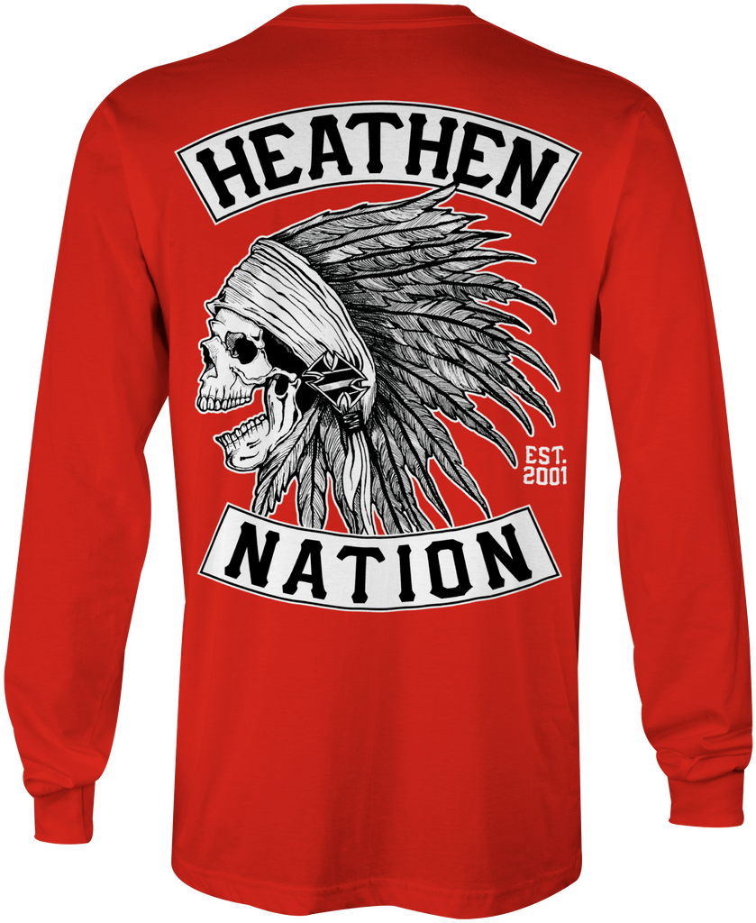 Chief Long Sleeve T-shirt – Heathen