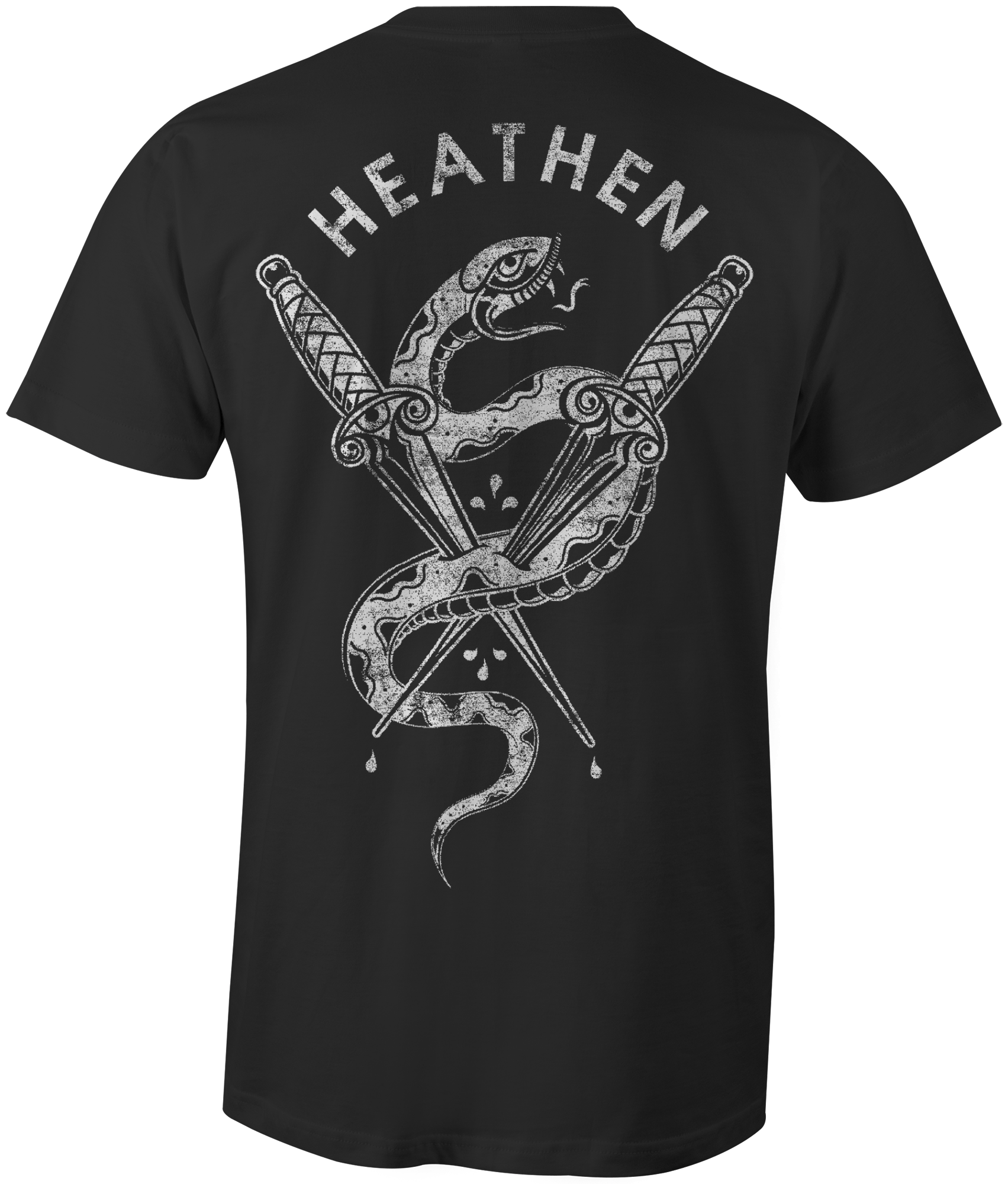Snake & Daggers T-Shirt – Heathen