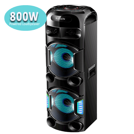 bluetooth party speaker with subwoofer