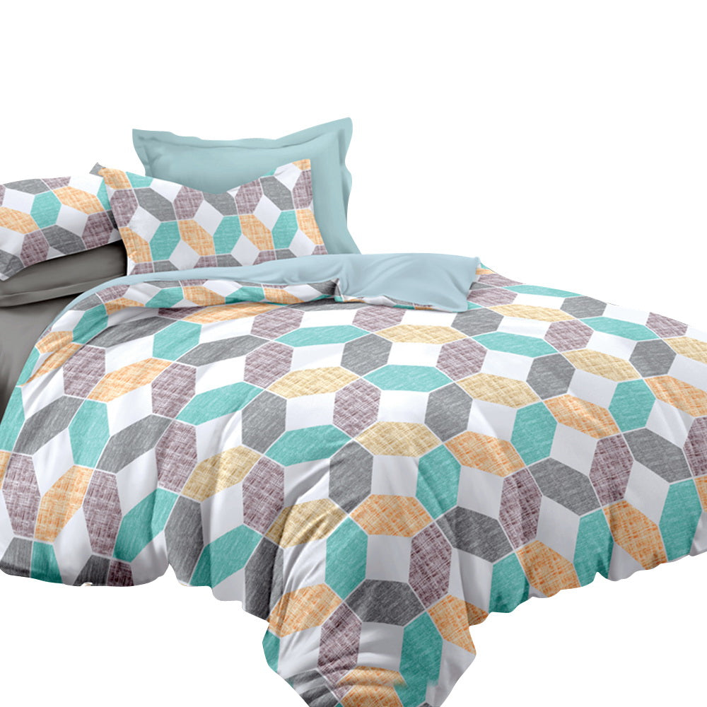 Quilt Cover Set King Bed Doona Duvet Reversible Sets ...