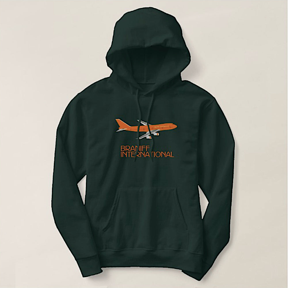 Women's Long Sleeve Hoodie Dark Green