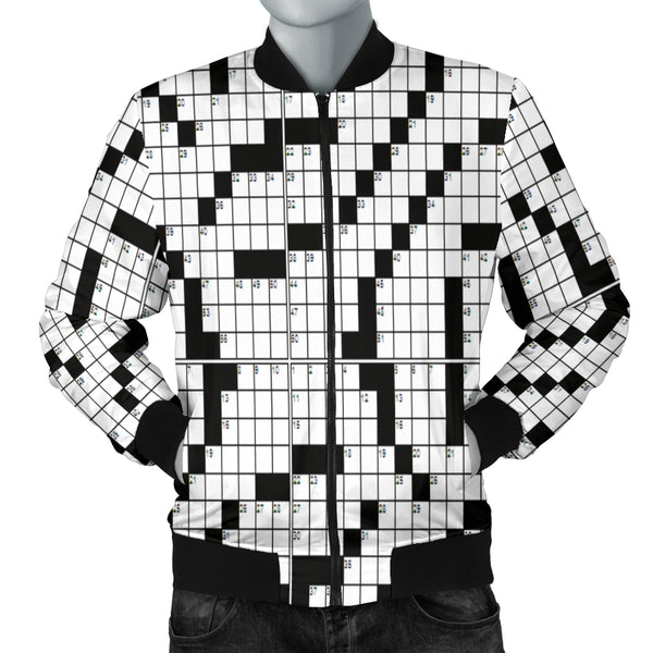 Crossword Bomber Jacket Painteye