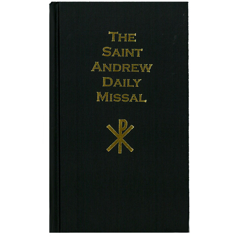 saint andrew daily missal red leather