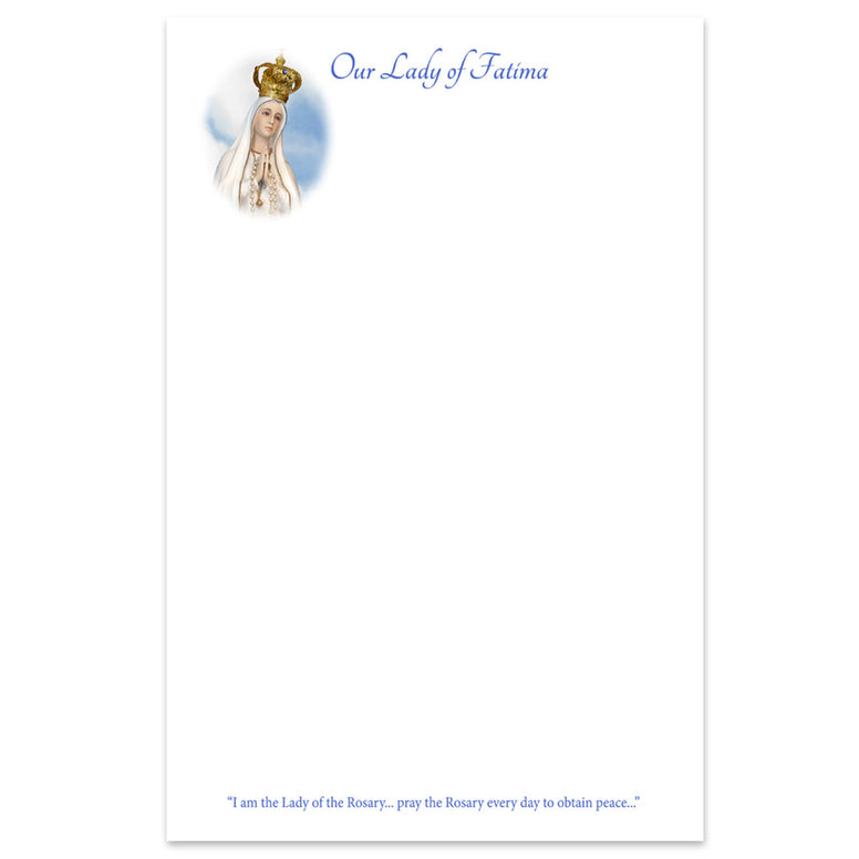 Our Lady of Fatima Stationery – Mary Immaculate Queen Center