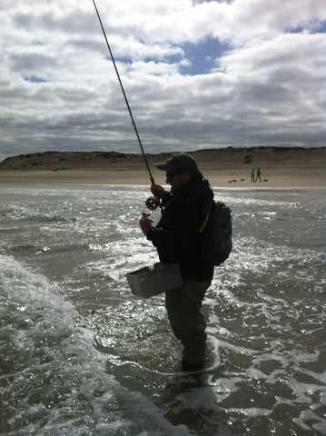 Surf Fishing - How to Cast a Surf Rod 