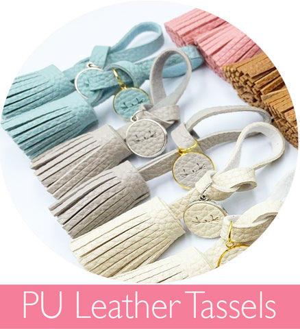 PU Leather Tassels